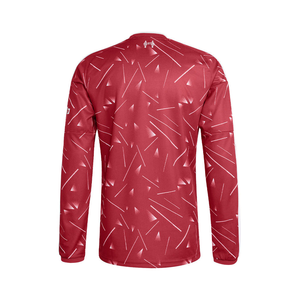 ADIDAS LIVERPOOL 2026/2027 HOME REPLICA LONG SLEEVE JERSEY - ACTIVE MAROON