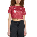 ADIDAS LIVERPOOL 2026/2027 HOME WOMEN CROP JERSEY - ACTIVE MAROON