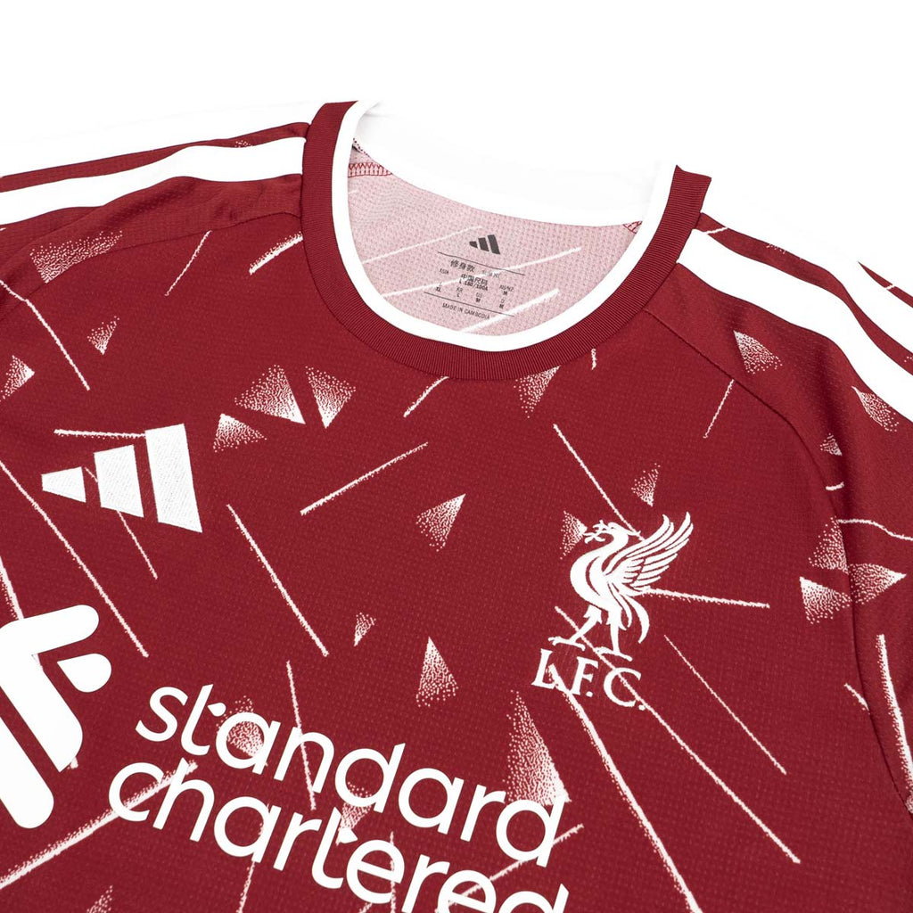 ADIDAS LIVERPOOL 2026/2027 HOME KIDS JERSEY - ACTIVE MAROON