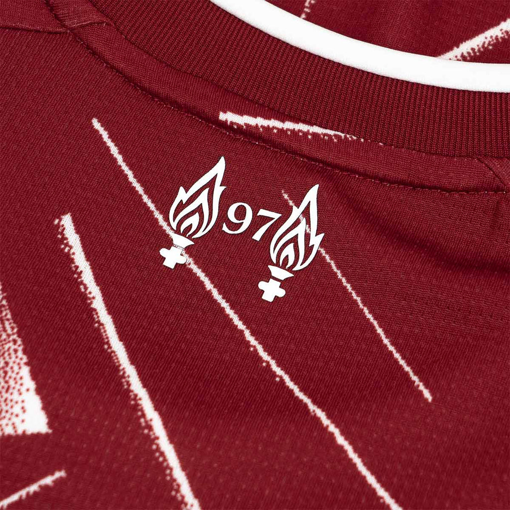 ADIDAS LIVERPOOL 2026/2027 HOME KIDS JERSEY - ACTIVE MAROON