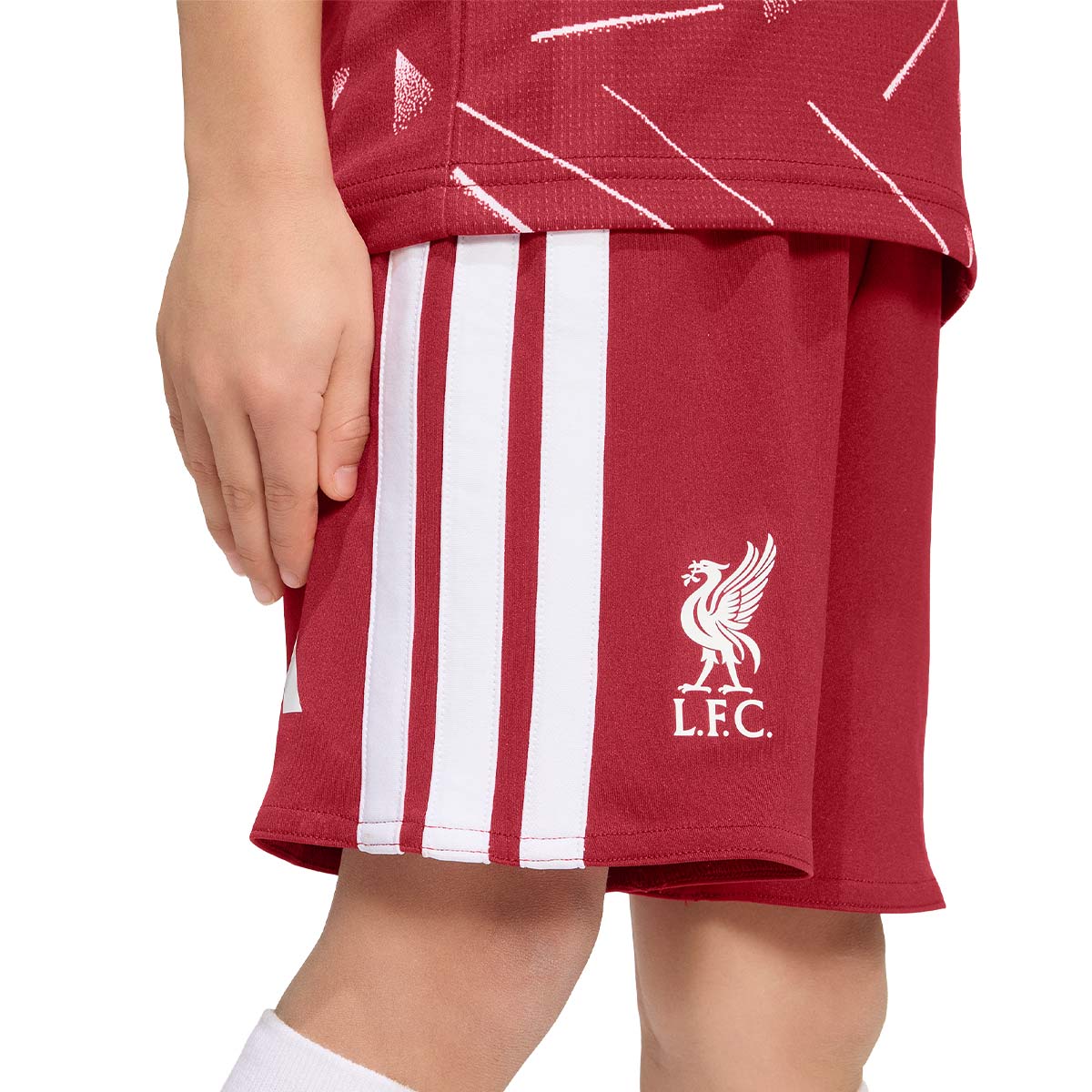 ADIDAS LIVERPOOL 2026/2027 HOME MINI JERSEY - ACTIVE MAROON