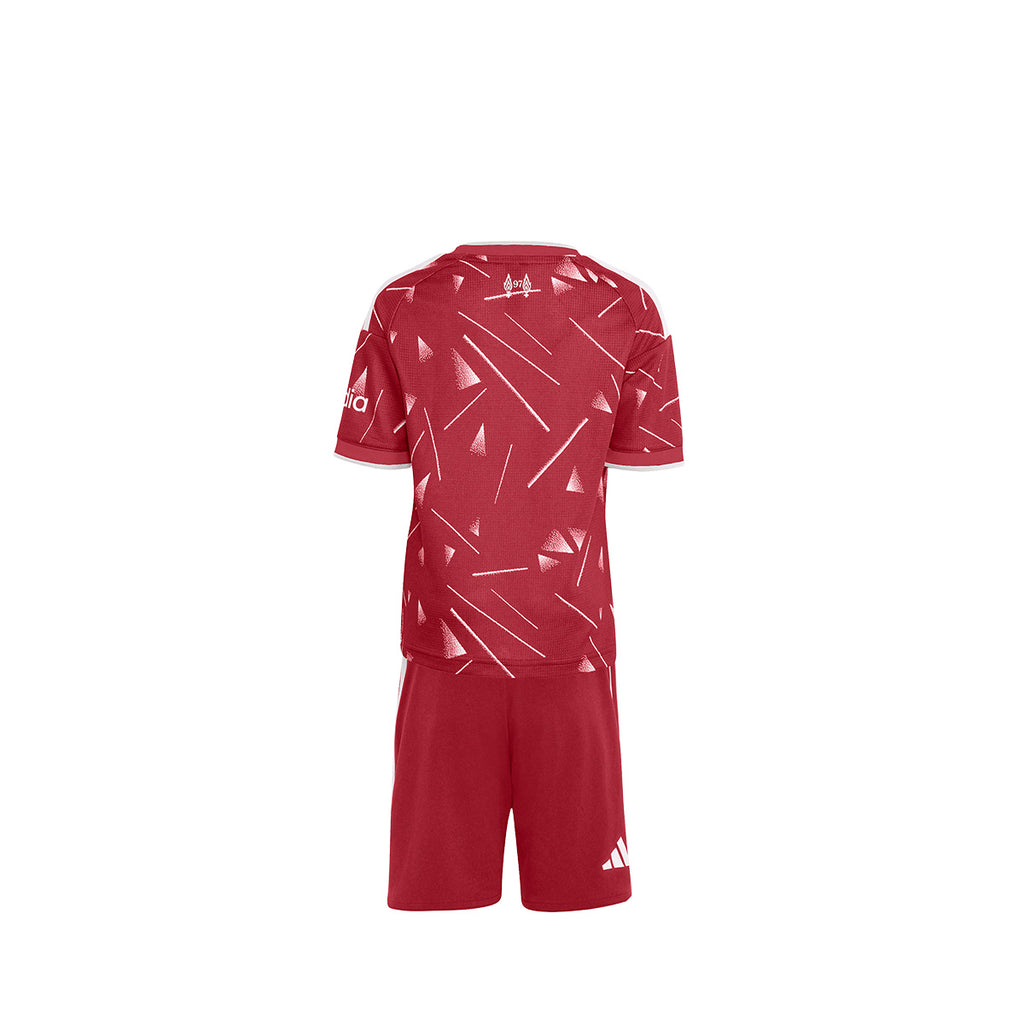 ADIDAS LIVERPOOL 2026/2027 HOME MINI JERSEY - ACTIVE MAROON