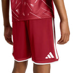ADIDAS LIVERPOOL 2026/2027 HOME KIDS SHORTS - ACTIVE MAROON