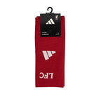 ADIDAS LIVERPOOL 2025/2026 HOME SOCKS - STRAWBERRY RED