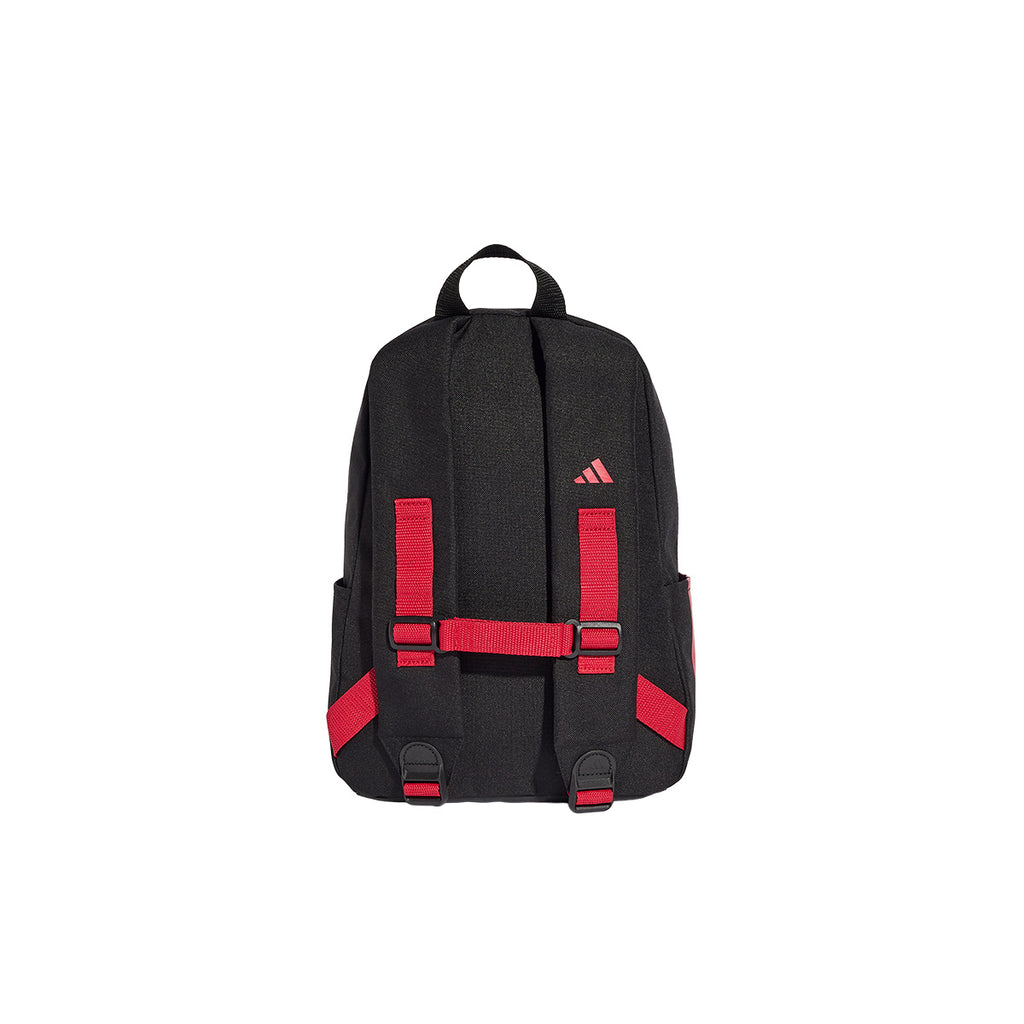ADIDAS LIVERPOOL 2026/2027 KIDS BACKPACK - BLACK/STRAWBERRY RED