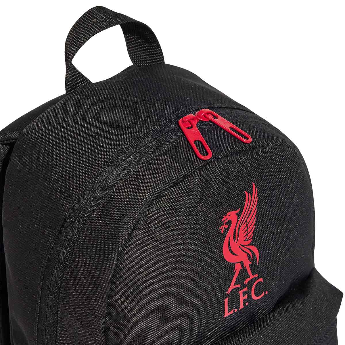 ADIDAS LIVERPOOL 2026/2027 KIDS BACKPACK - BLACK/STRAWBERRY RED