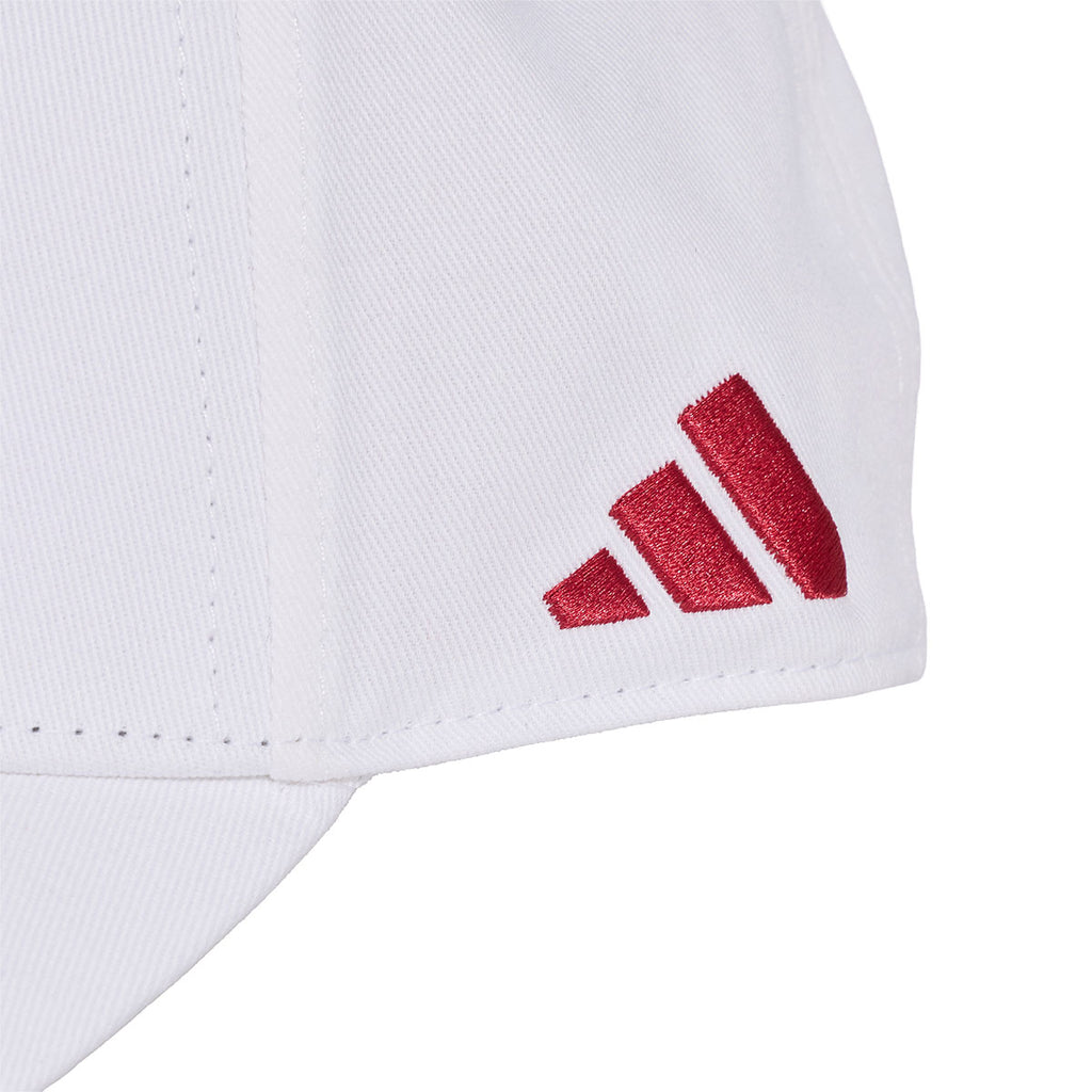ADIDAS LIVERPOOL 2026/2027 KIDS CAP - WHITE/ACTIVE MAROON