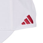 ADIDAS LIVERPOOL 2026/2027 KIDS CAP - WHITE/ACTIVE MAROON
