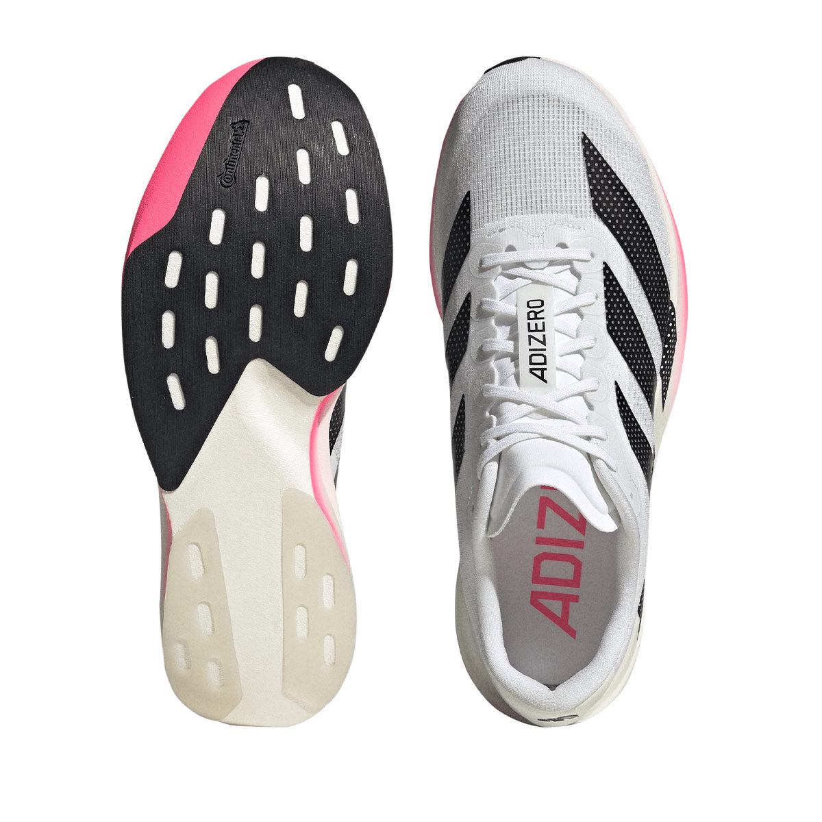 ADIDAS MEN ADIZERO EVO SL - FTWWHT/CBLACK/SOLTUR