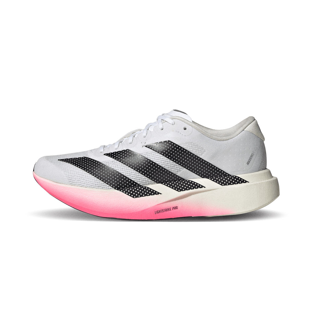 ADIDAS WOMEN ADIZERO EVO SL - FTWWHT/CBLACK/SOLTUR