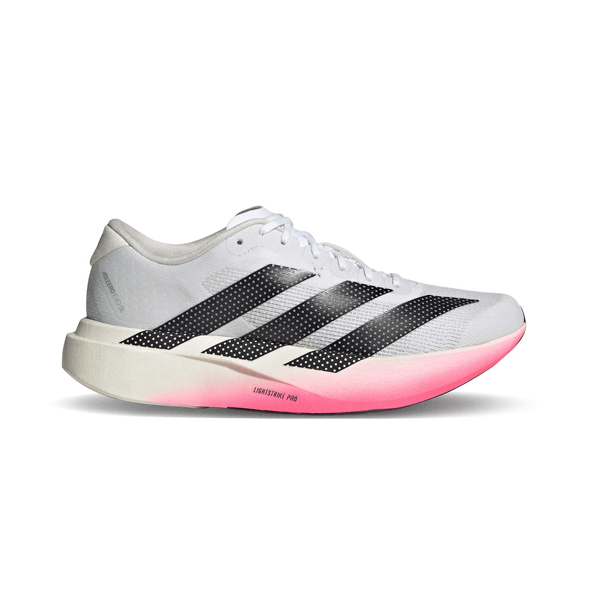 ADIDAS WOMEN ADIZERO EVO SL - FTWWHT/CBLACK/SOLTUR