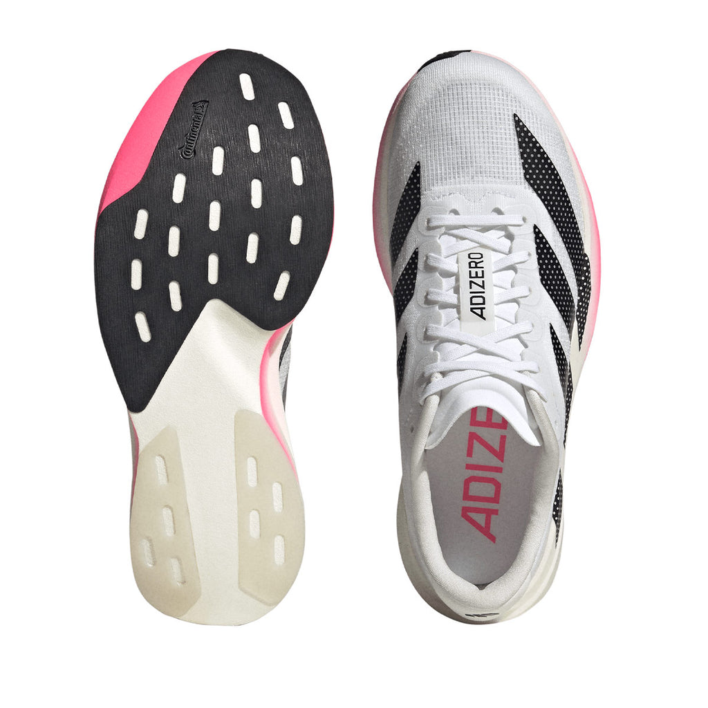 ADIDAS WOMEN ADIZERO EVO SL - FTWWHT/CBLACK/SOLTUR
