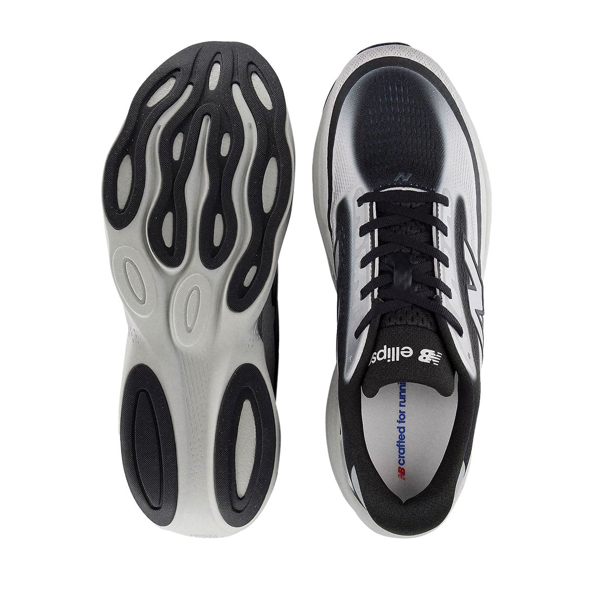 NEW BALANCE MEN ELLIPSE WIDE - BLACK/GREYMATTER