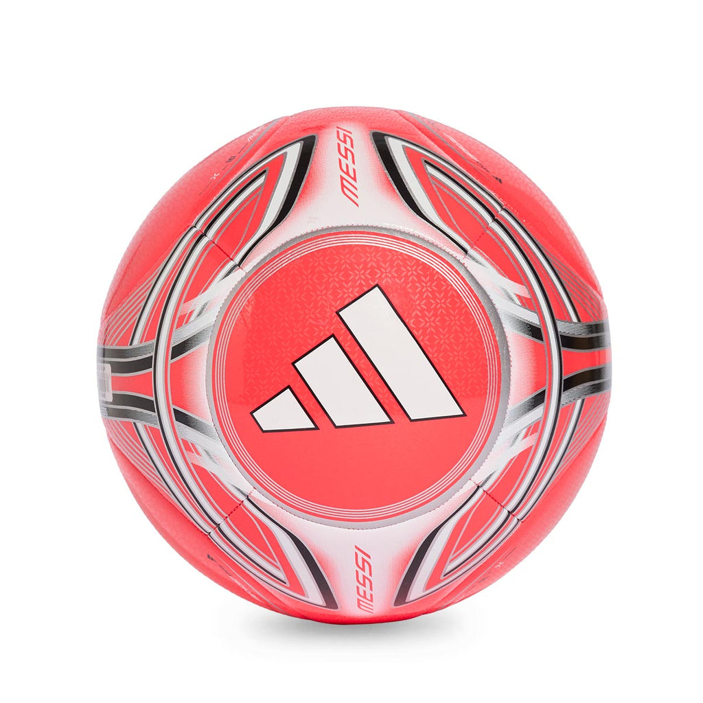 ADIDAS MESSI CLUB BALL - LUCID RED/BLACK/WHITE/SILVER MET