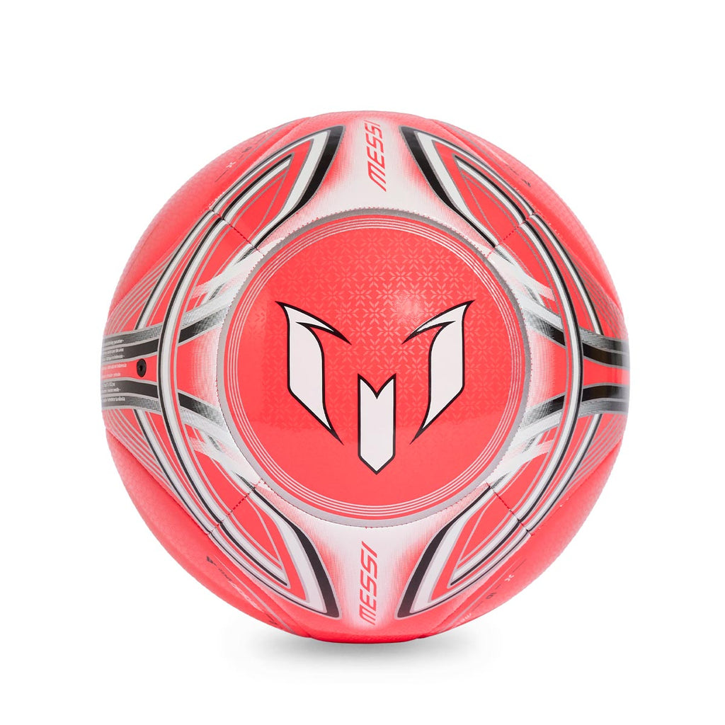 ADIDAS MESSI CLUB BALL - LUCID RED/BLACK/WHITE/SILVER MET