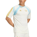 ADIDAS MESSI TRAINING TEE - OFF WHITE/ICE BLUE