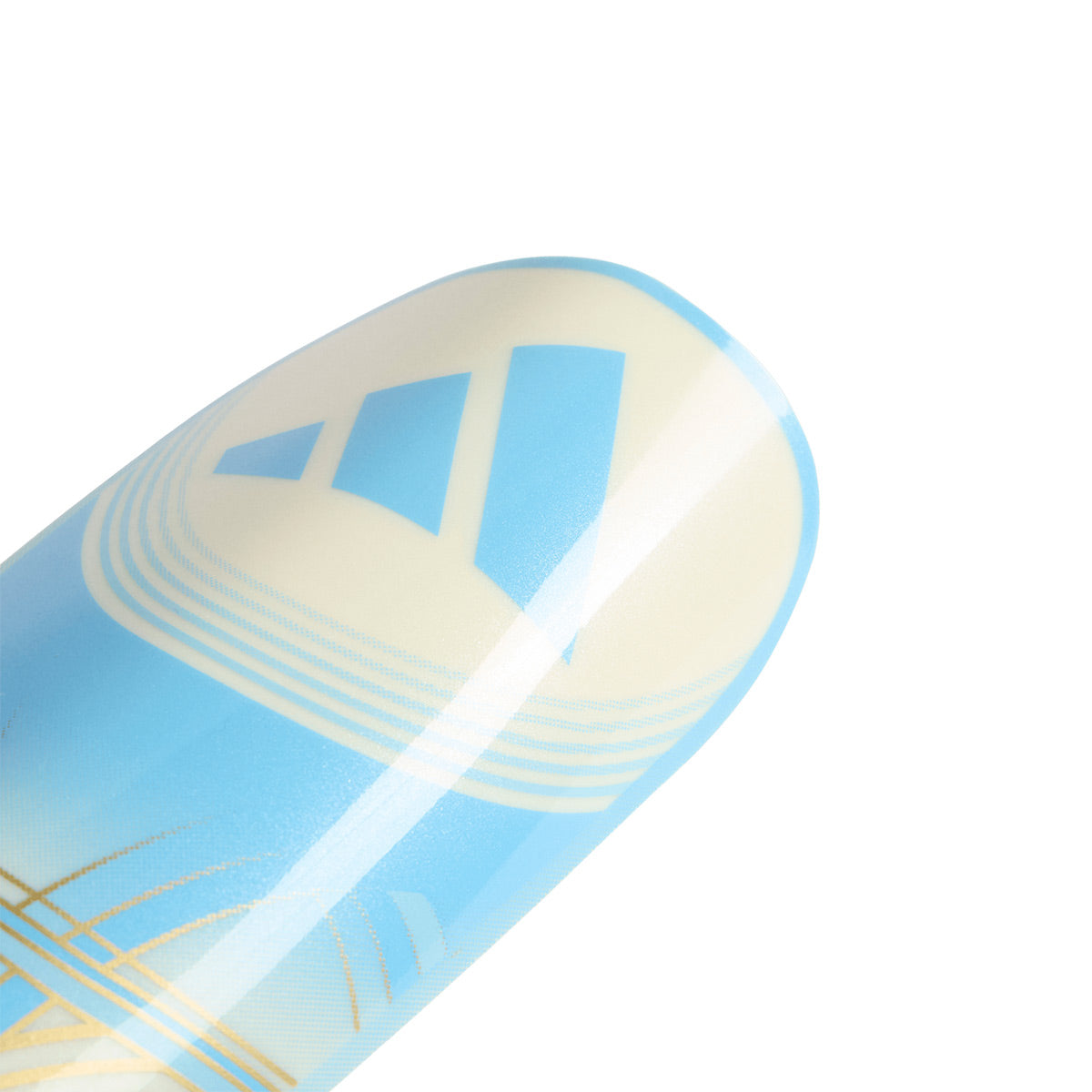 ADIDAS MESSI CLUB SHIN GUARDS - IVORY/SEMI BLUE BURST/ICEY BLUE
