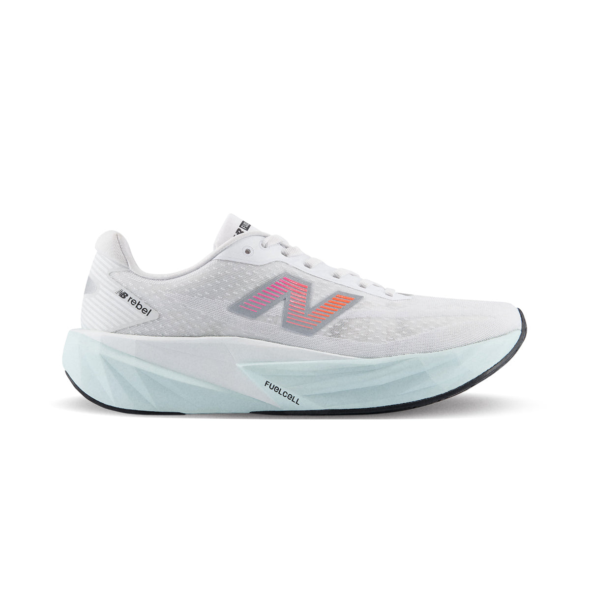 NEW BALANCE M FUELCELL REBEL V5 - PINKHEAT/GLINTBLUE