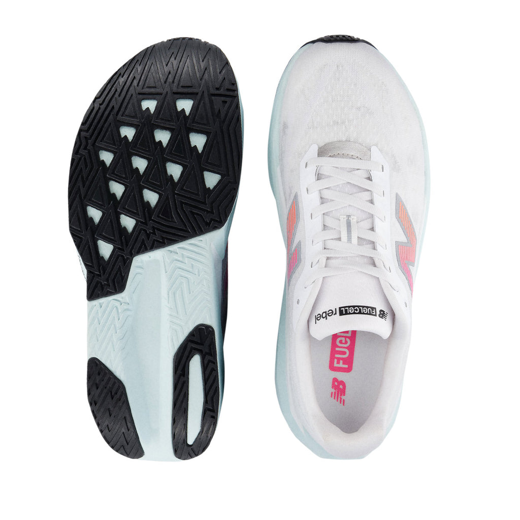 NEW BALANCE M FUELCELL REBEL V5 - PINKHEAT/GLINTBLUE