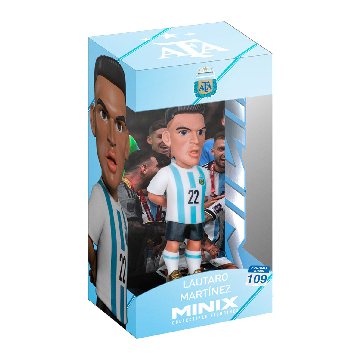 MINIX ARGENTINA LAUTARO MARTINEZ FIGURINE - BLUE/WHITE