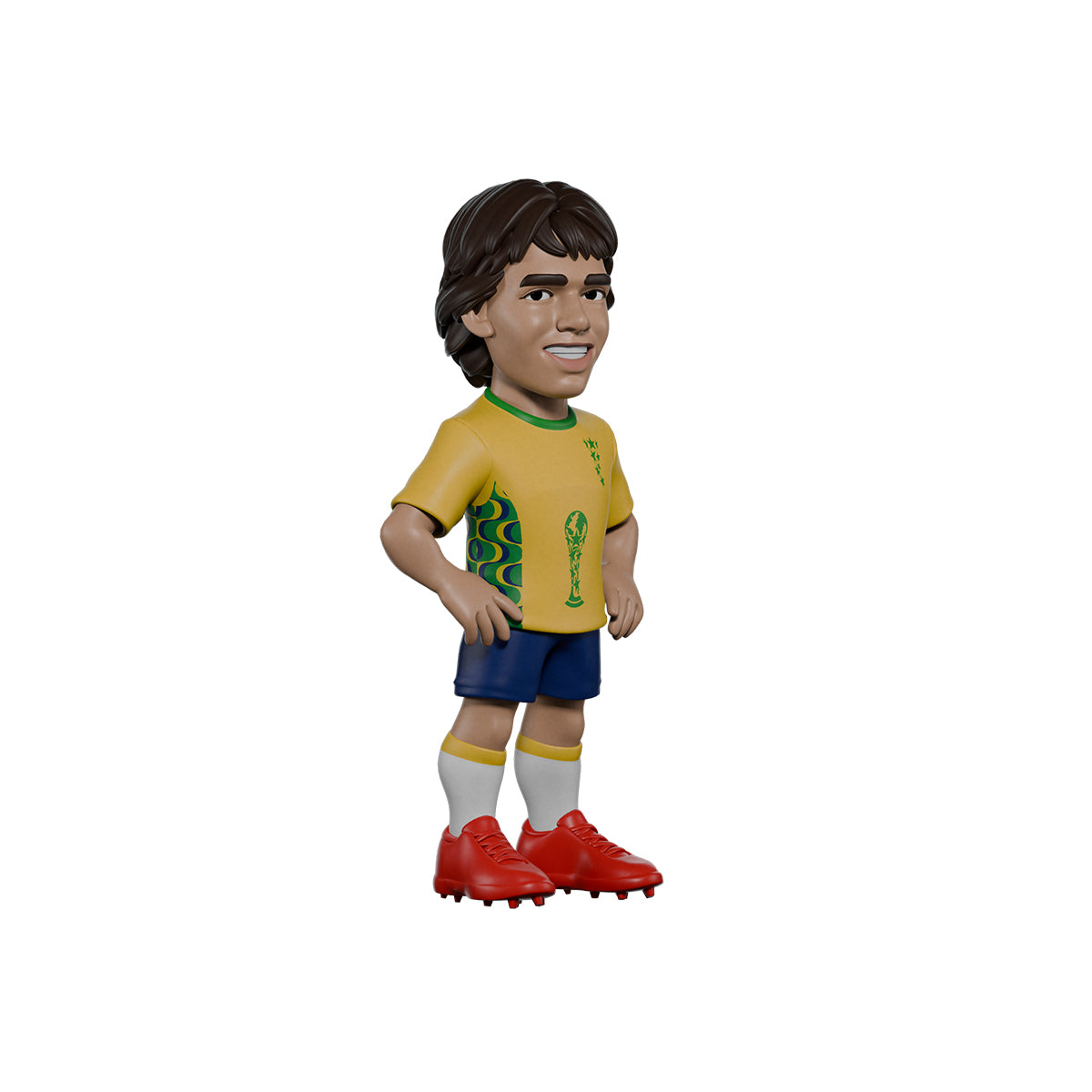 MINIX BRAZIL KAKA FIGURINE - YELLOW/BLUE