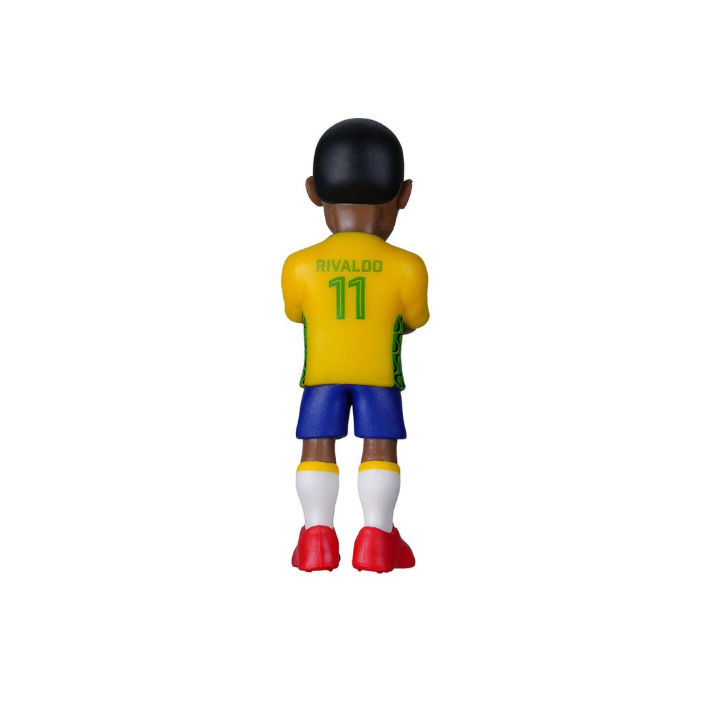 MINIX BRAZIL RIVALDO FIGURINE - YELLOW/BLUE
