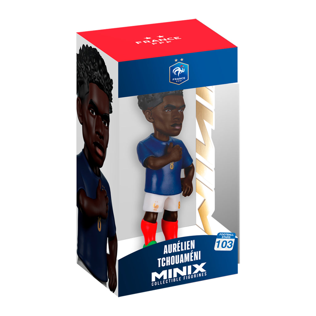 MINIX FRANCE AURELIEN TCHOUAMENI FIGURINE - NAVY/WHITE