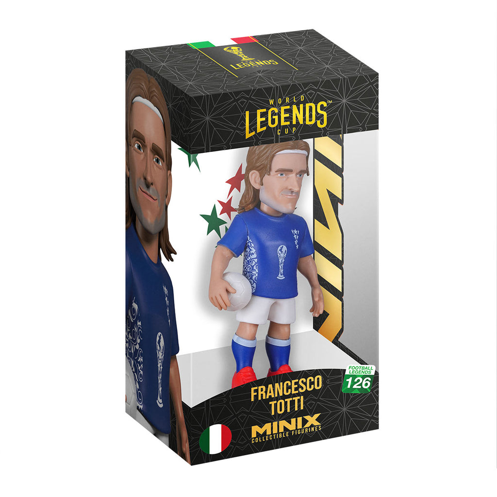 MINIX ITALY FRANCESCO TOTTI FIGURINE - BLUE/WHITE