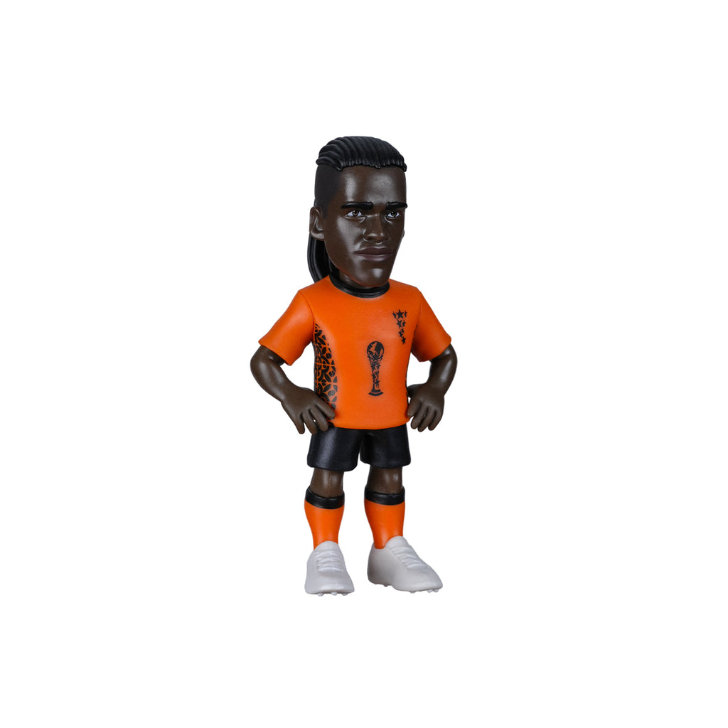 MINIX NETHERLANDS CLARENCE SEEDORF FIGURINE - ORANGE/BLACK