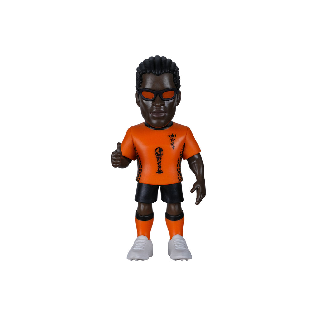 MINIX NETHERLANDS EDGAR DAVIDS FIGURINE - ORANGE/BLACK