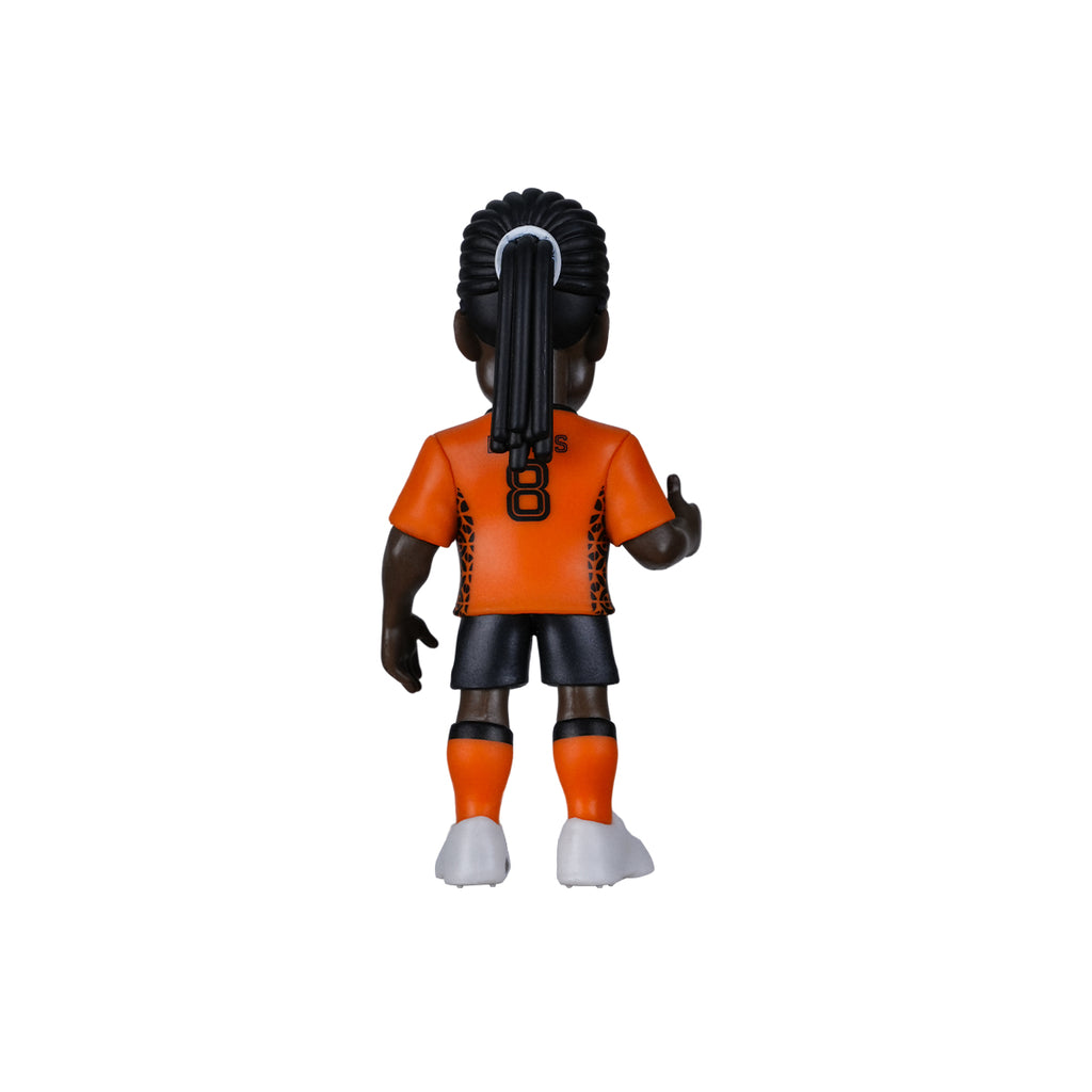 MINIX NETHERLANDS EDGAR DAVIDS FIGURINE - ORANGE/BLACK