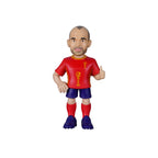 MINIX SPAIN ANDRES INIESTA FIGURINE - RED/NAVY