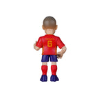 MINIX SPAIN ANDRES INIESTA FIGURINE - RED/NAVY