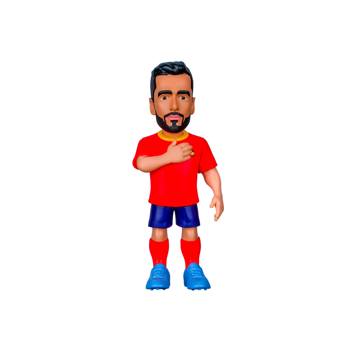 MINIX SPAIN MIKEL MERINO FIGURINE - RED/NAVY