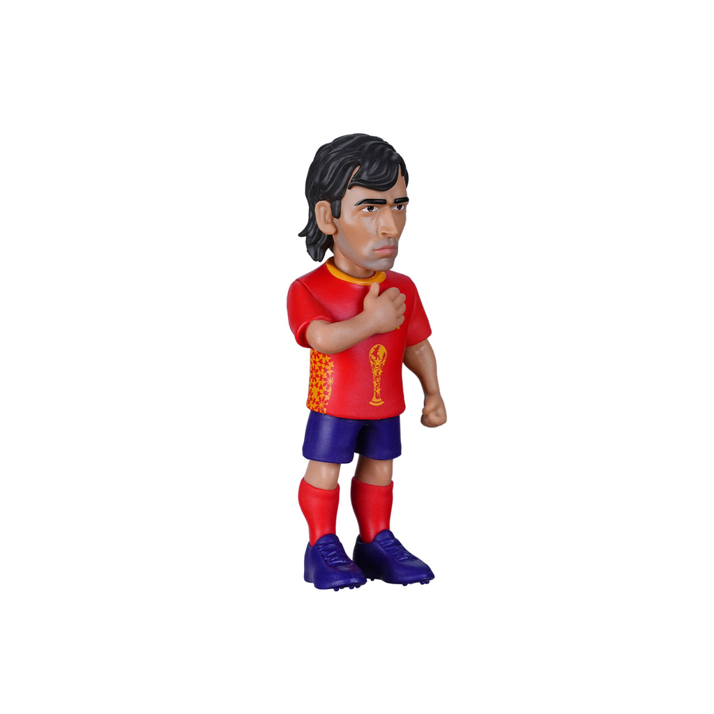 MINIX SPAIN RAUL GONZALEZ FIGURINE - RED/NAVY