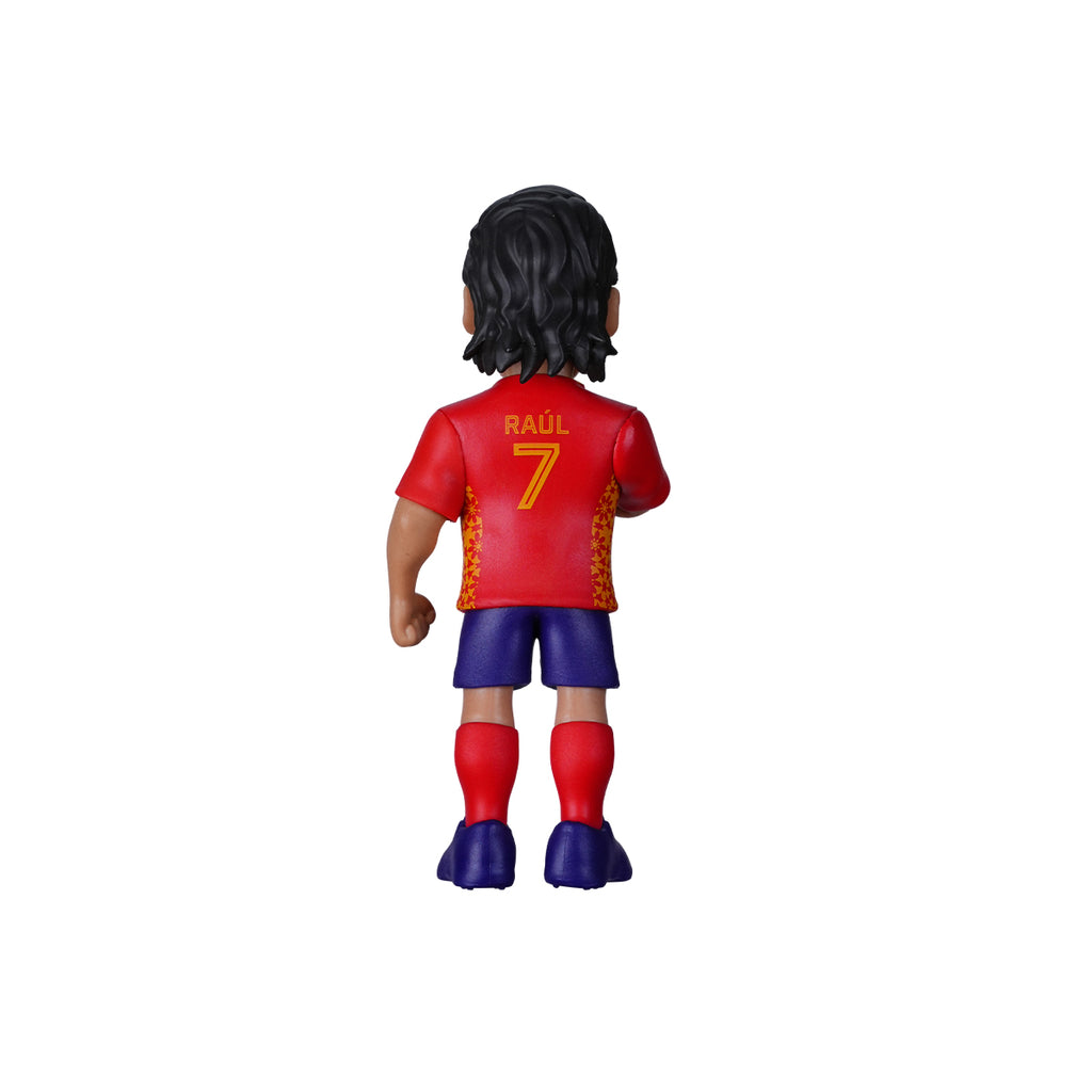 MINIX SPAIN RAUL GONZALEZ FIGURINE - RED/NAVY
