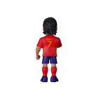 MINIX SPAIN RAUL GONZALEZ FIGURINE - RED/NAVY