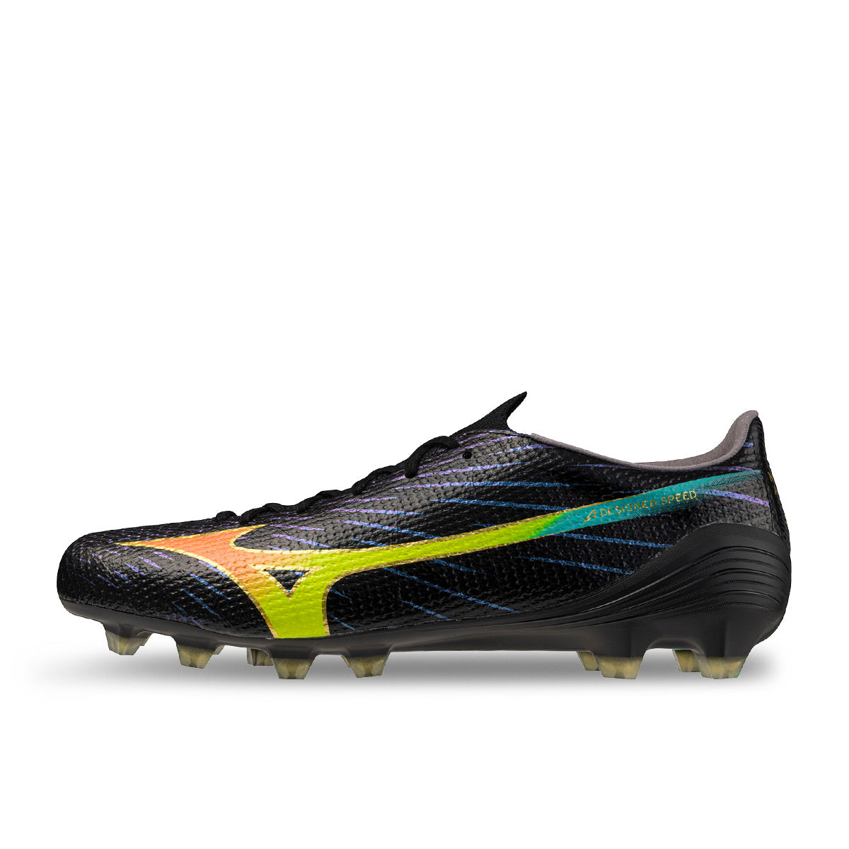 MIZUNO ALPHA III JAPAN FG - BLACK/LAVA ORANGE/EVENING PRIMROSE