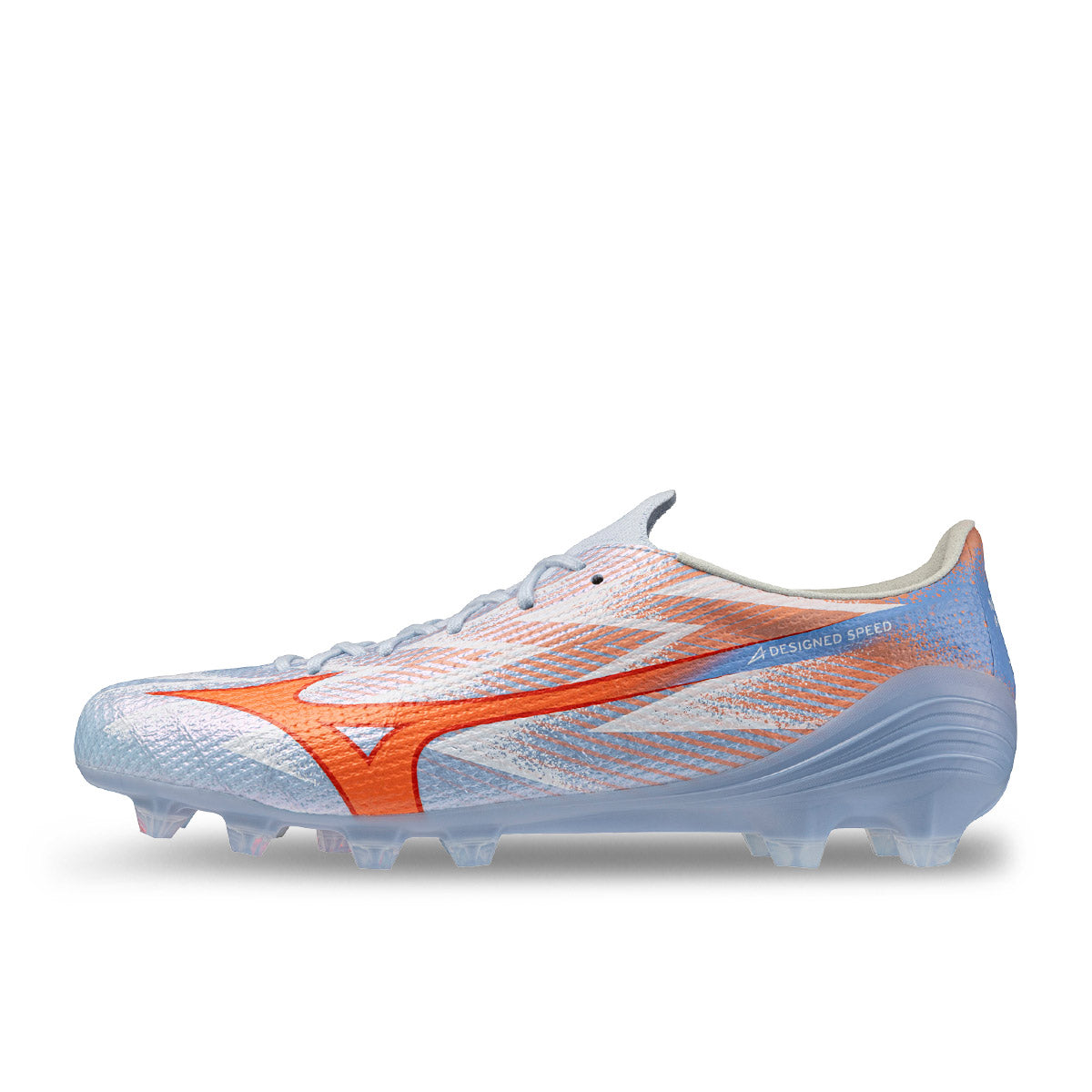MIZUNO ALPHA III JAPAN FG - BLUE FINCH/CORNFLOWER BLUE/LAVA ORANGE