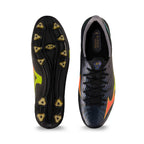 MIZUNO ALPHA III PRO FG - BLACK/LAVA ORANGE/EVENING PRIMROSE