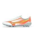 MIZUNO ALPHA III SELECT AG - WHITE/LAVA ORANGE/EVENING PRIMROSE