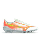 MIZUNO ALPHA III SELECT AG - WHITE/LAVA ORANGE/EVENING PRIMROSE