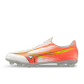 MIZUNO ALPHA III SELECT FG - WHITE/LAVA ORANGE/EVENING PRIMROSE