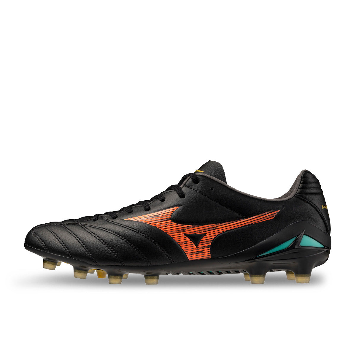 MIZUNO MONARCIDA NEO III PRO FG - BLACK/LAVA ORANGE/ARCADIA