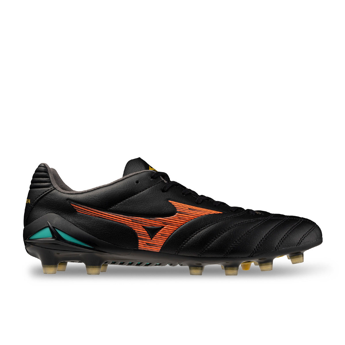 MIZUNO MONARCIDA NEO III PRO FG - BLACK/LAVA ORANGE/ARCADIA