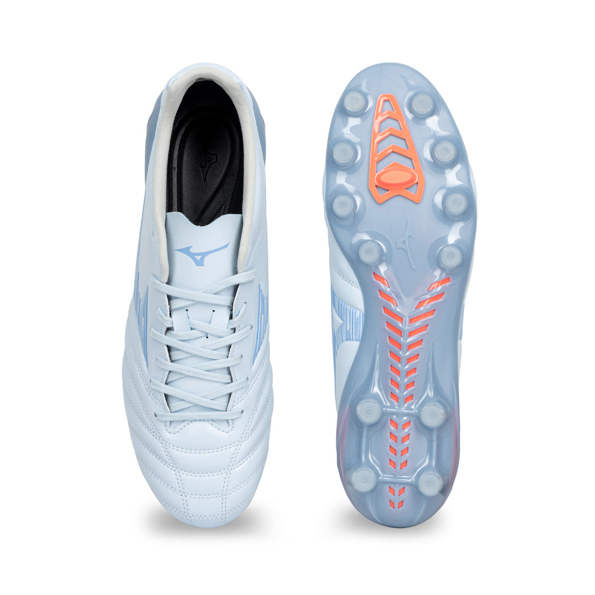 MIZUNO MONARCIDA NEO III PRO FG - BLUE FINCH/CORNFLOWER BLUE/LAVA ORANGE