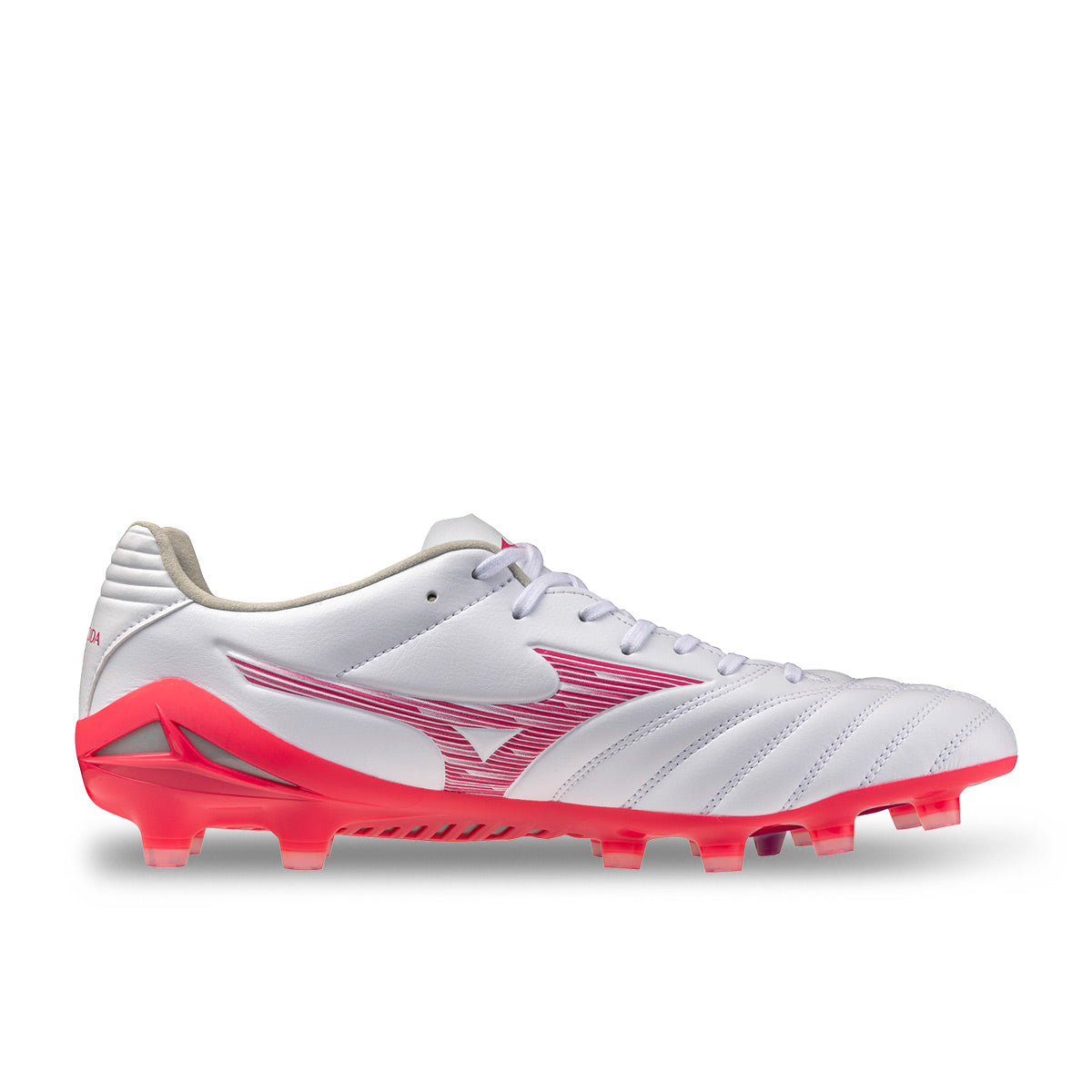 MIZUNO MONARCIDA NEO III PRO FG - WHITE/PINK TERRA