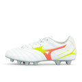 MIZUNO MONARCIDA NEO III SELECT FG - WHITE/EVENING PRIMROSE/LAVA ORANGE