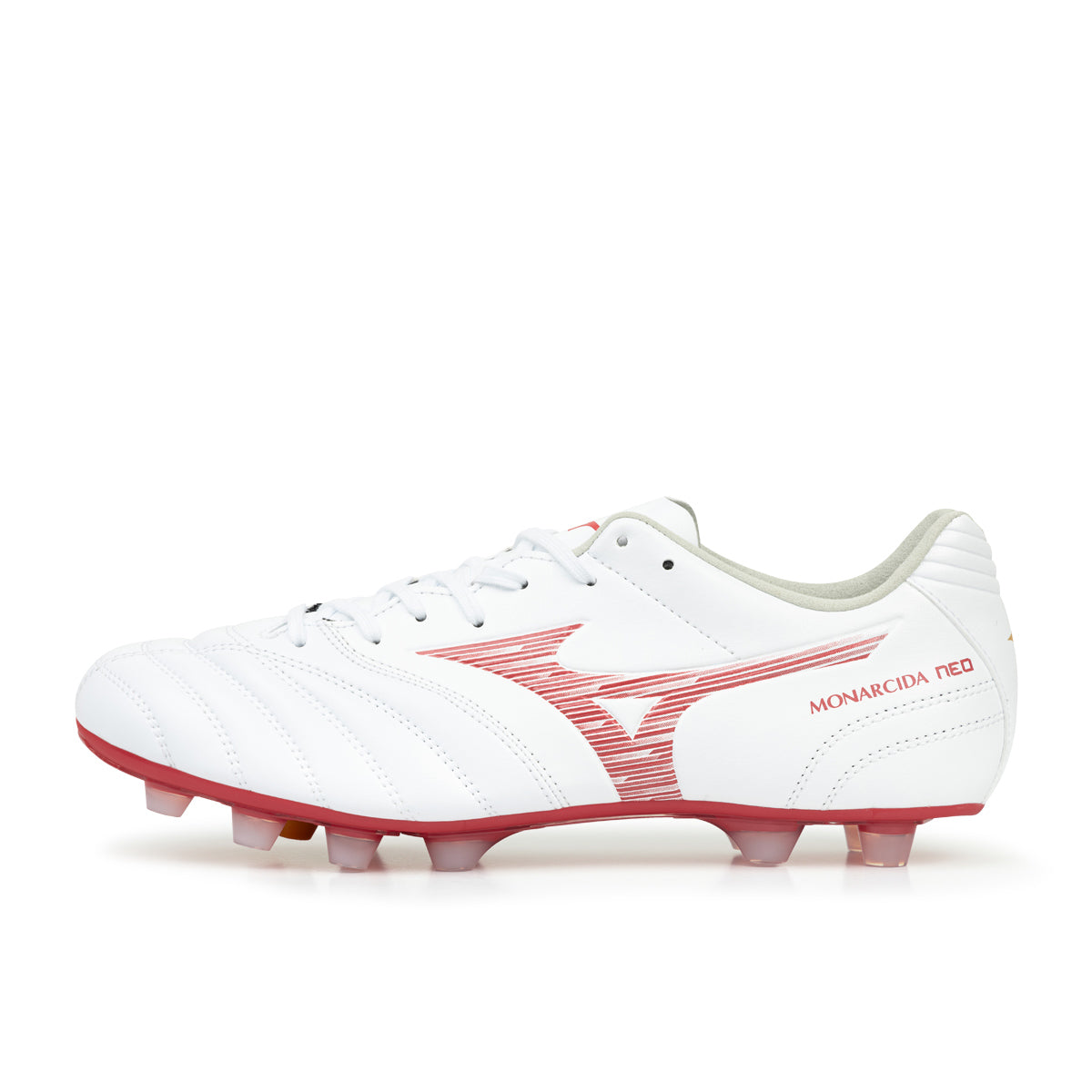 MIZUNO MONARCIDA NEO III WIDE PRO - WHITE/MORELIA 40TH RED