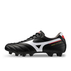MIZUNO MORELIA II CLUB FG - BLACK/WHITE/CHINESE RED